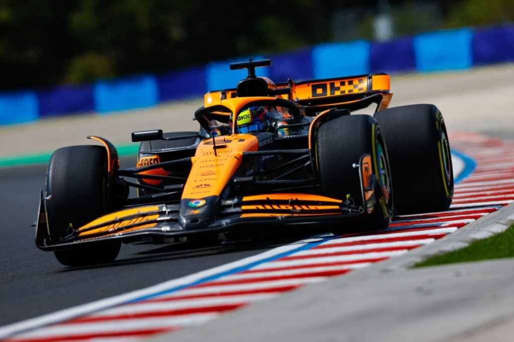 Piastri segura Leclerc e conquista vitória espetacular em&nbsp;Baku