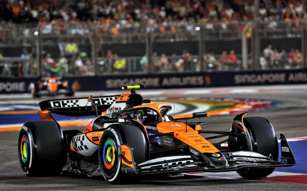 Norris conquista vitória perfeita em&nbsp;Cingapura